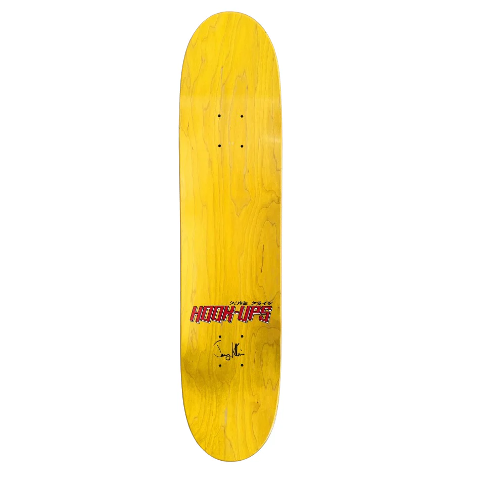 JK Industries Signed Wataru Classic Hand Screened Skateboard Deck - 7.5″ - Image 2
