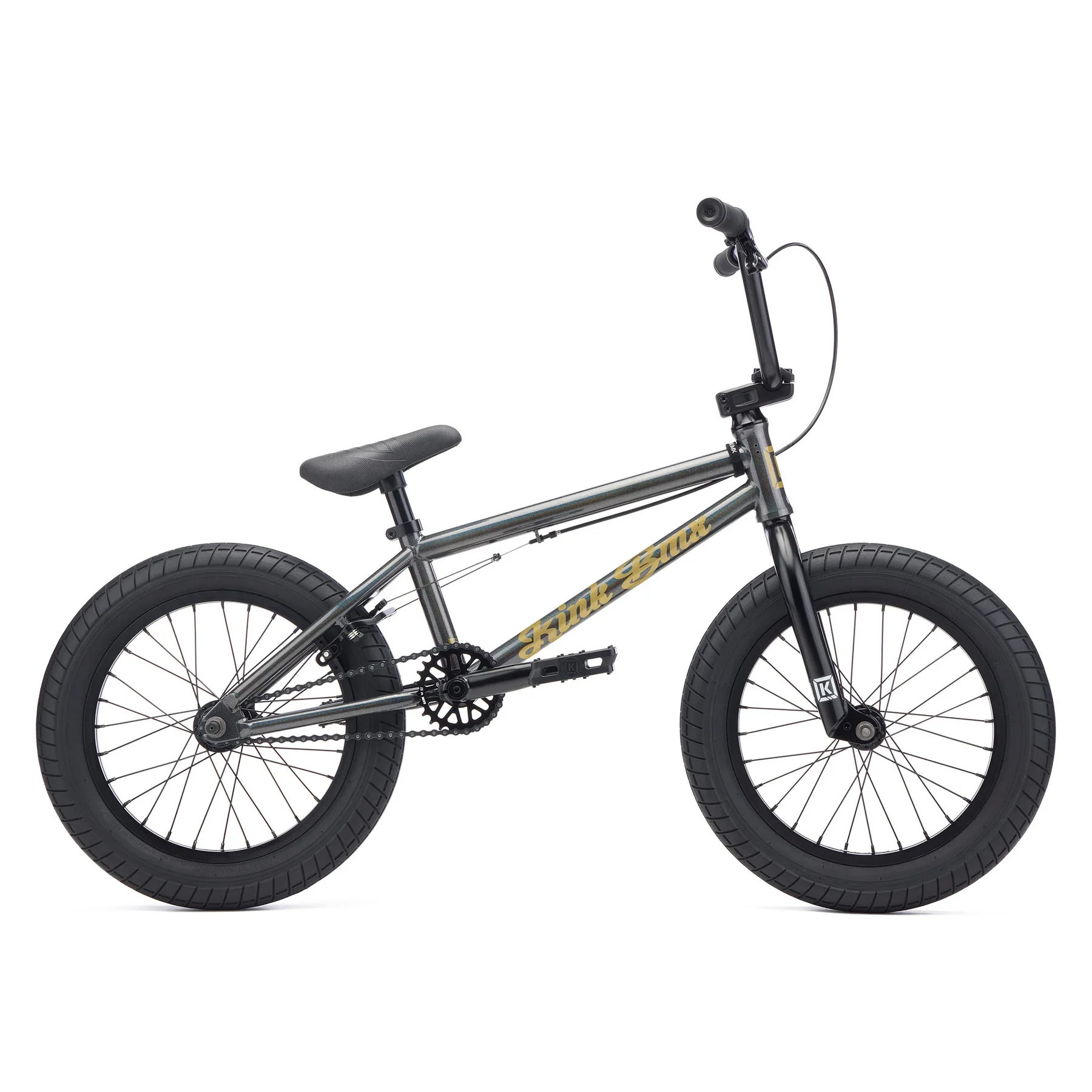 Kink 2027 Carve 16″ Complete BMX Bike - Digital Gray