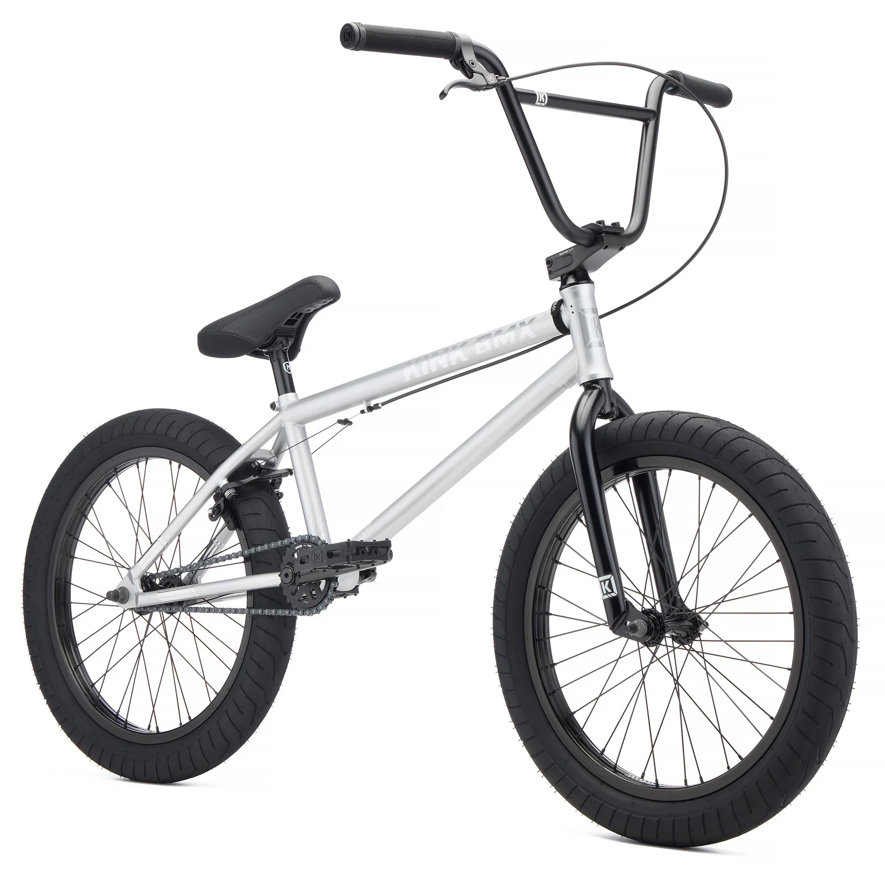 Kink 2027 Whip Complete BMX Bike - Frost Silver - Image 2