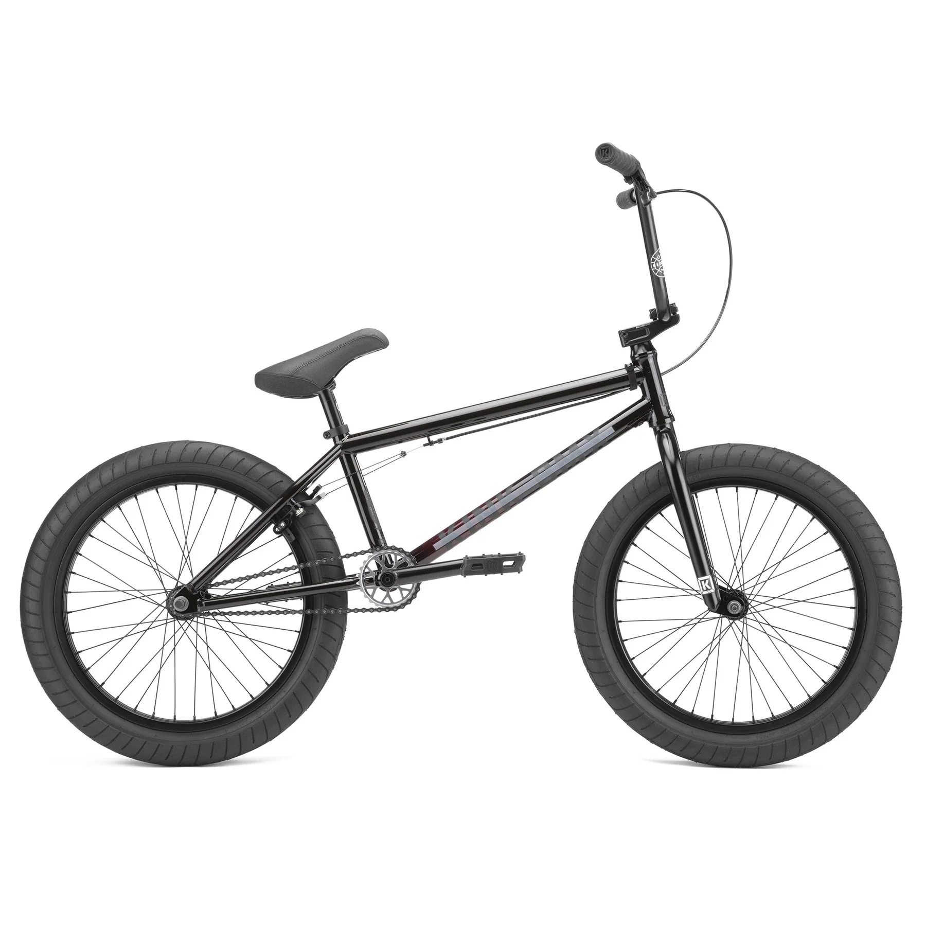 Kink 2022 Whip Complete BMX Bike - Gloss Black Fade