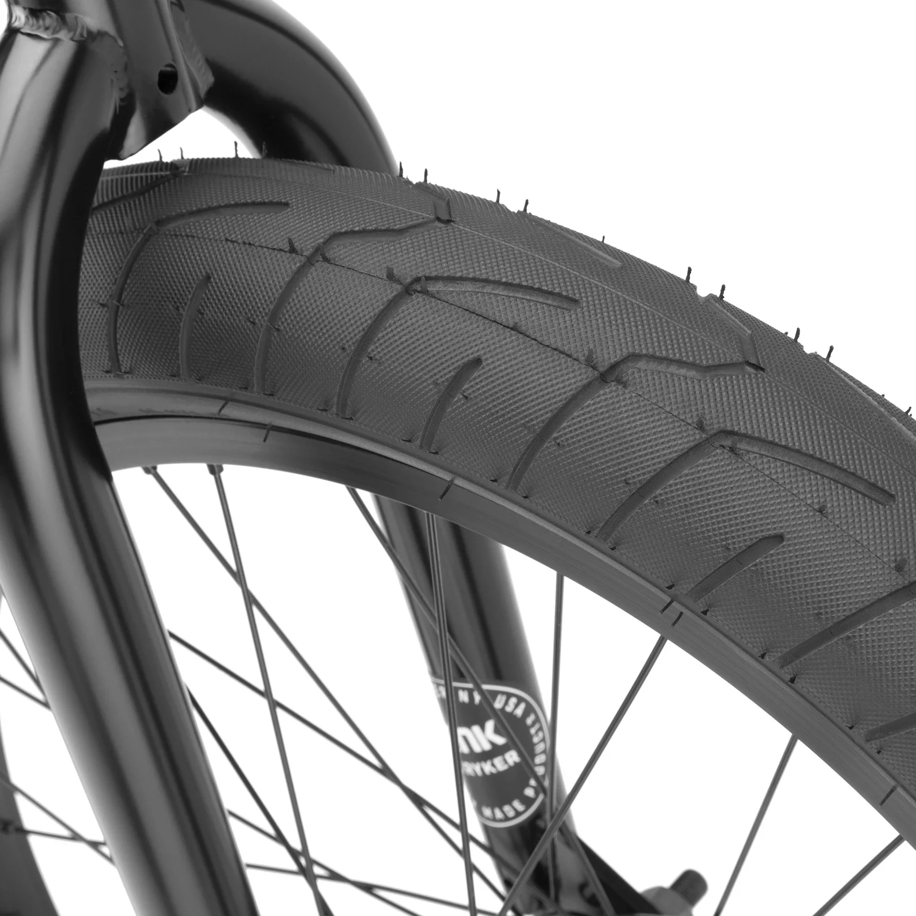 Kink 2022 Whip Complete BMX Bike - Gloss Black Fade - Image 5