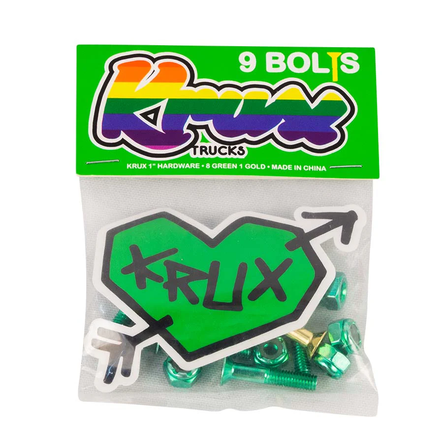Krux Krome Hardware 1" Phillips - Green - Image 2