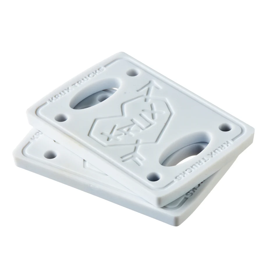 Krux Riser Pads 1/8" - White (Set of 2)