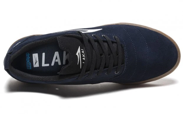 Lakai Shoes Bristol - Navy/Gum Suede - Image 2