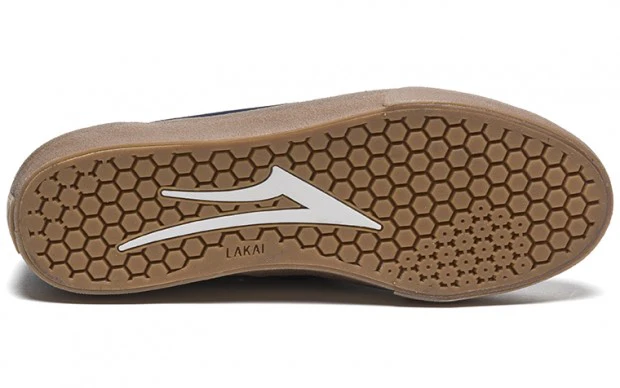 Lakai Shoes Bristol - Navy/Gum Suede - Image 3