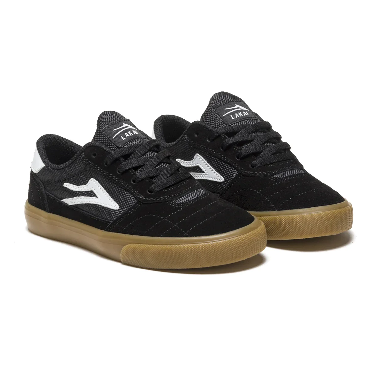 Lakai Shoes Cambridge Kids - Black/Gum Suede - Image 2