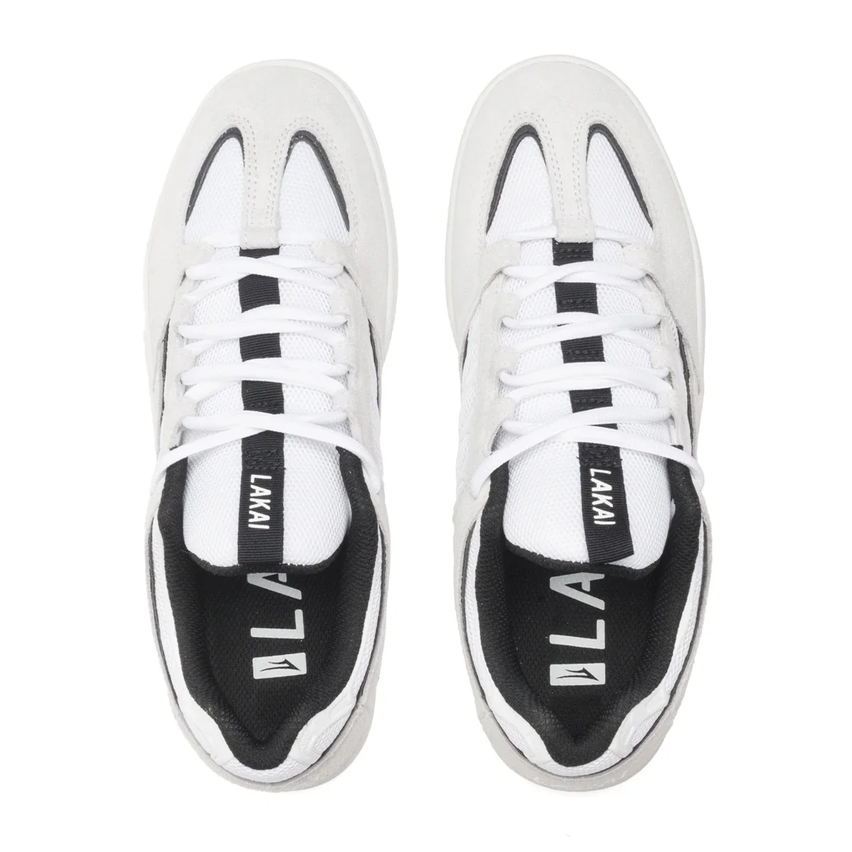 Lakai Shoes Carroll - White/Black Suede - Image 3