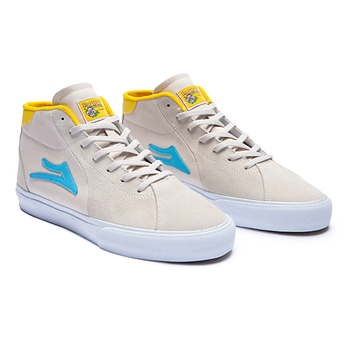 Lakai Shoes Flaco II Mid - Cream Suede - Image 2