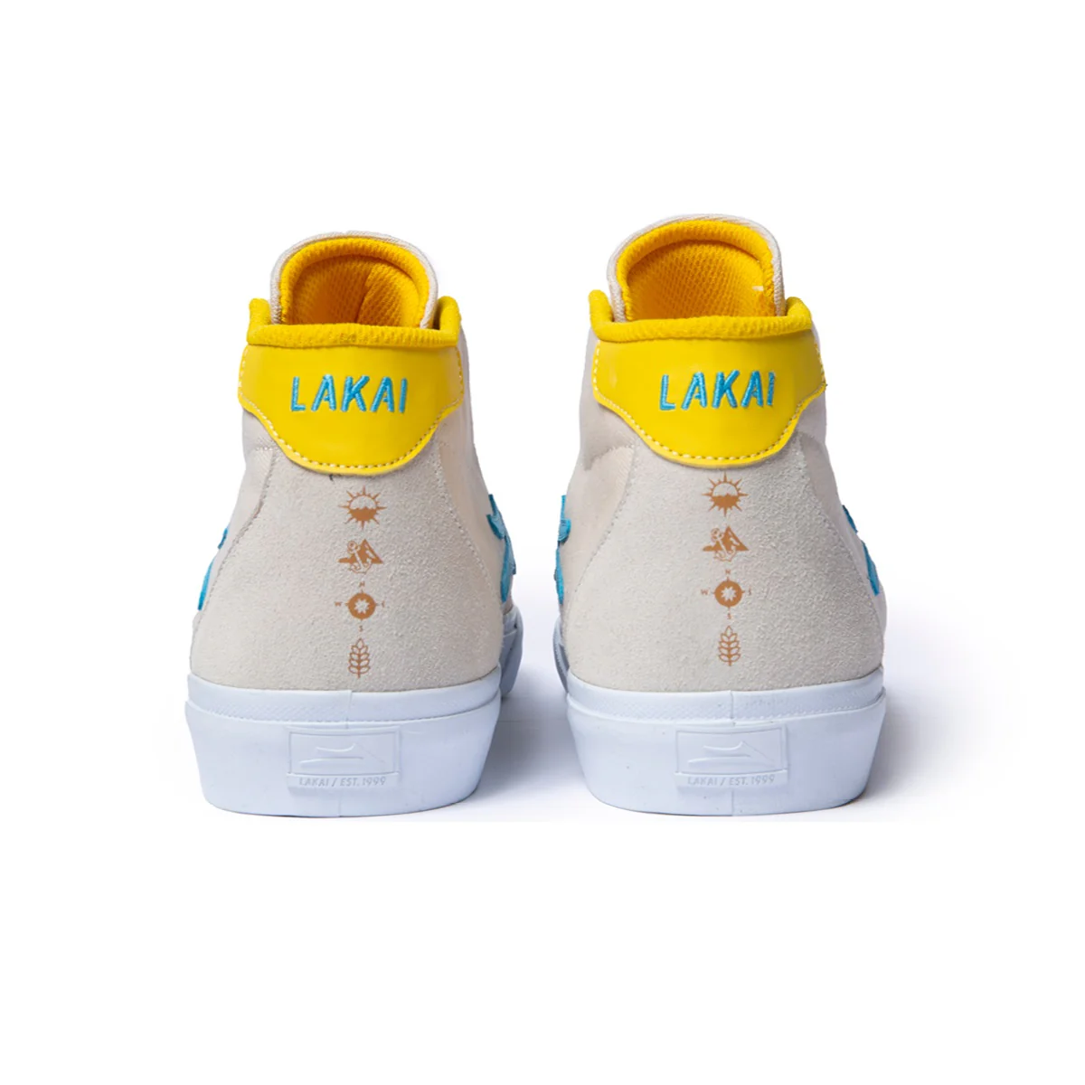 Lakai Shoes Flaco II Mid - Cream Suede - Image 4