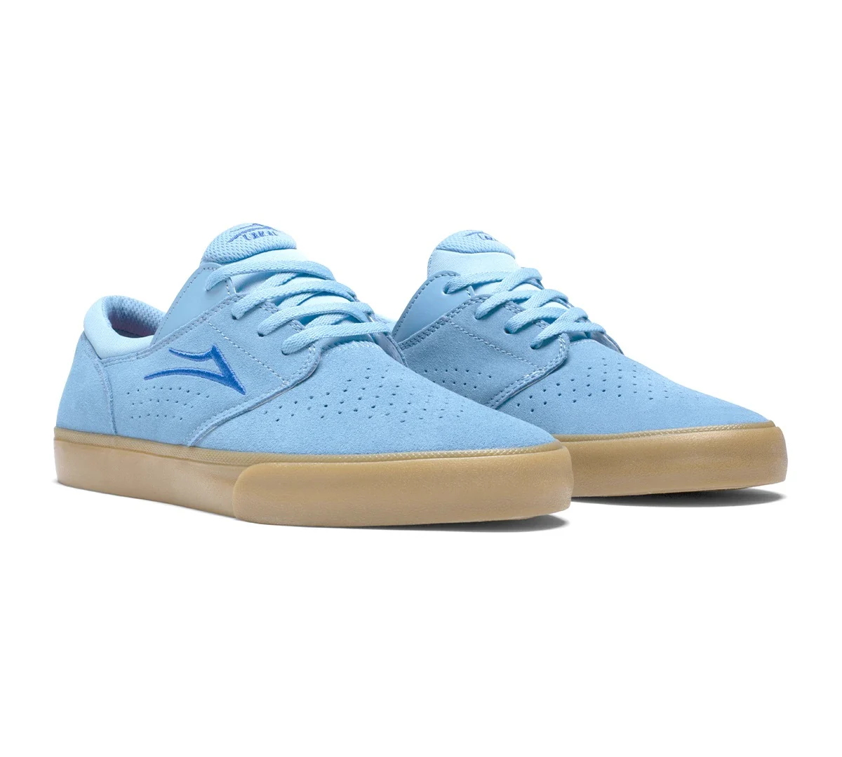 Lakai Shoes Fremont Vulc - Light Blue/Gum Suede - Image 2