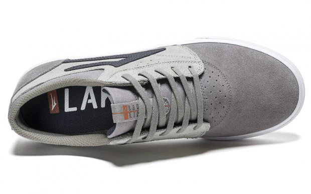 Lakai Shoes Griffin - Grey/Grey Suede - Image 3