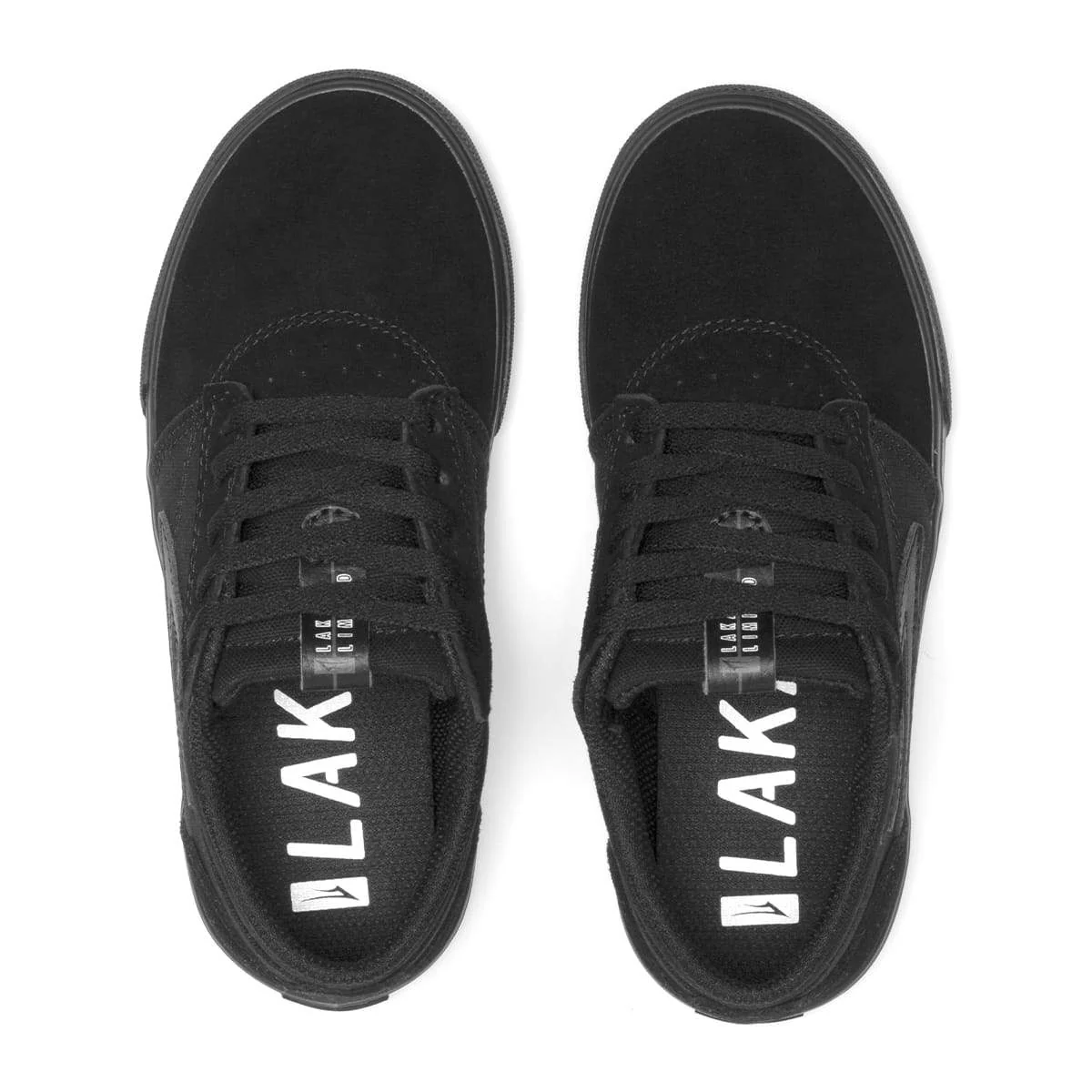 Lakai Shoes Griffin Kids - Black/Black Suede - Image 4