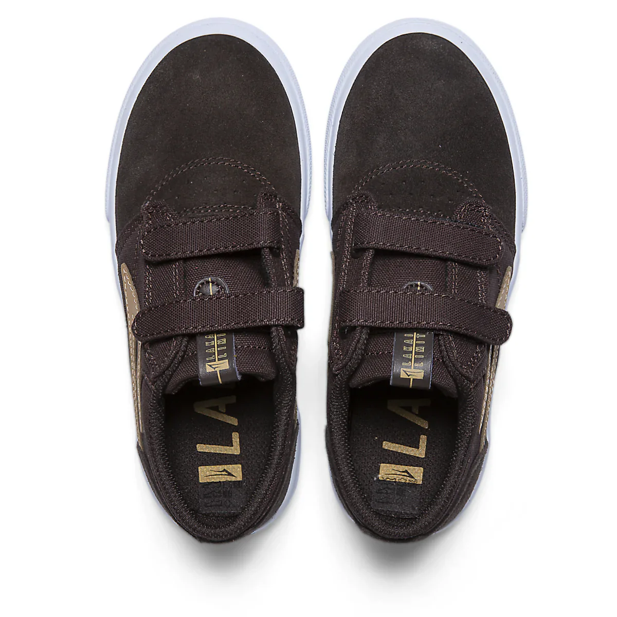 Lakai Shoes Griffin Kids - Chocolate Suede - Image 3