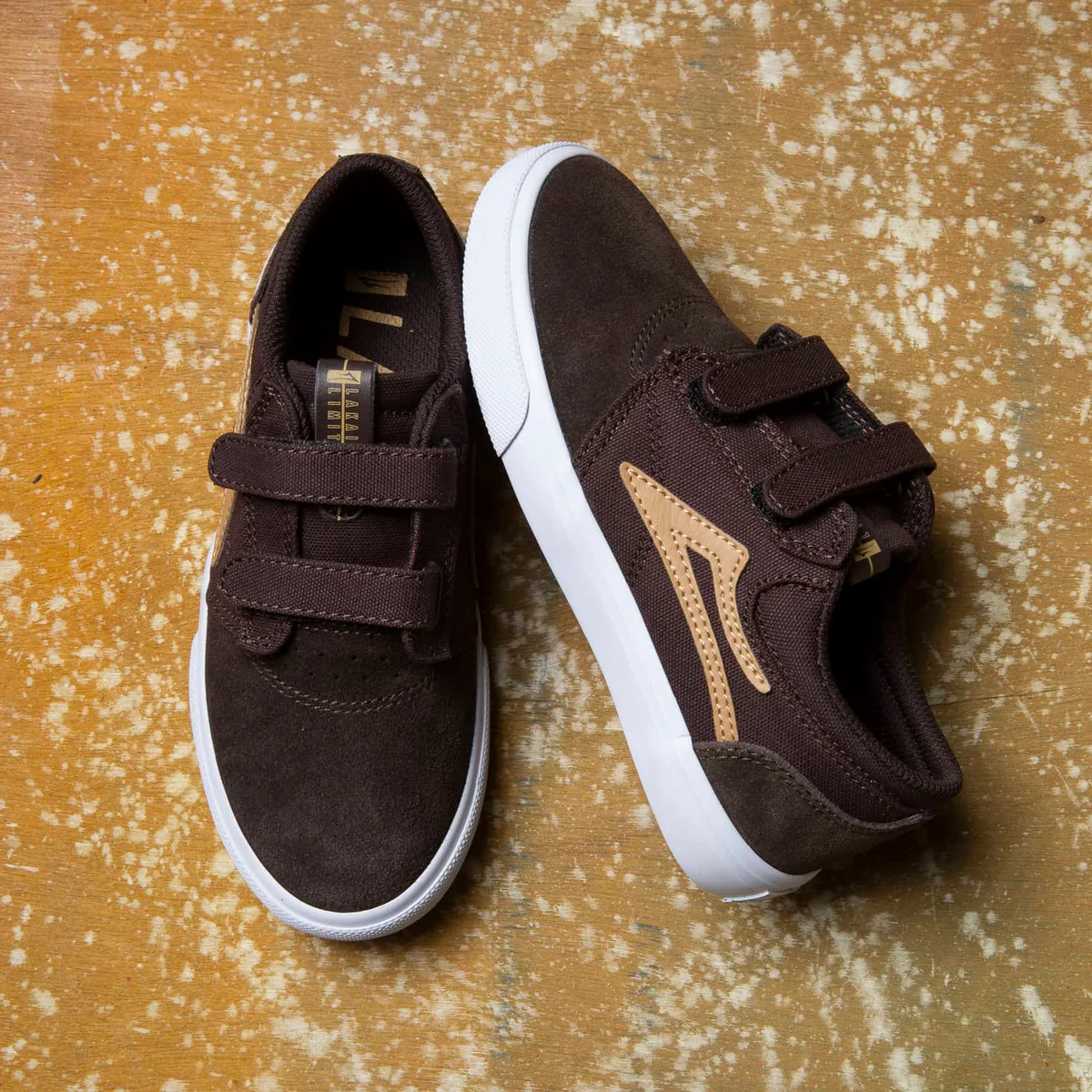 Lakai Shoes Griffin Kids - Chocolate Suede - Image 4