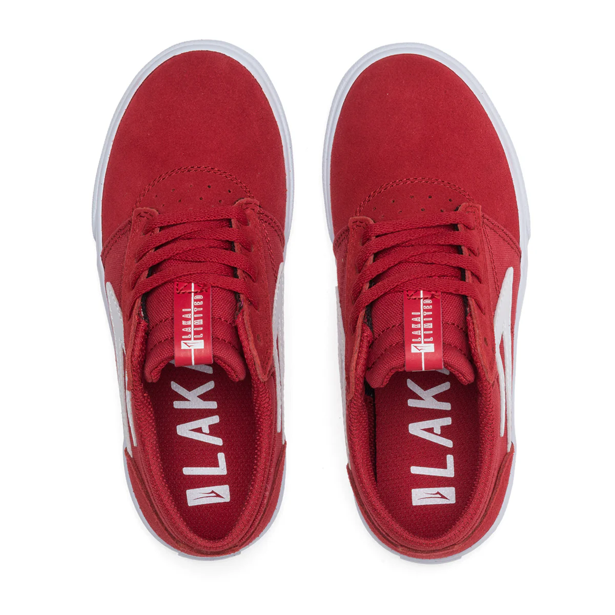 Lakai Shoes Griffin Kids - Flame Suede - Image 3