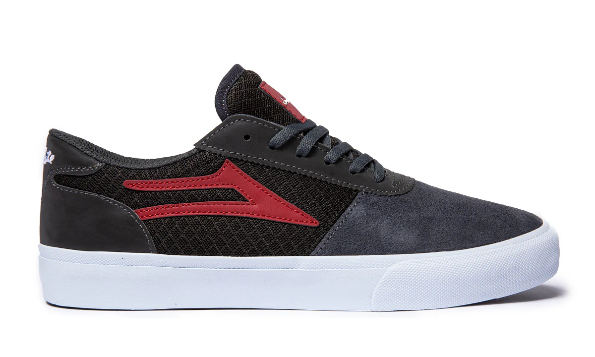Lakai Shoes Manchester SMU - Grey/Reflective Suede - Image 3