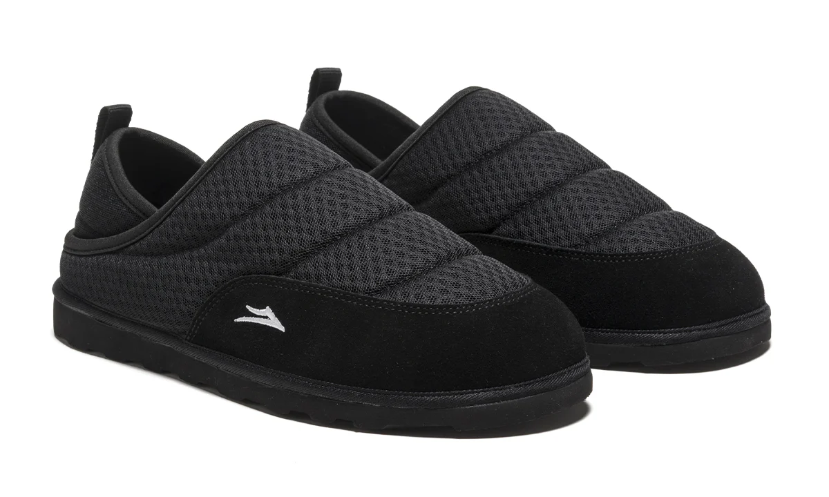 Lakai Shoes Owen Slipper - Black Mesh - Image 2