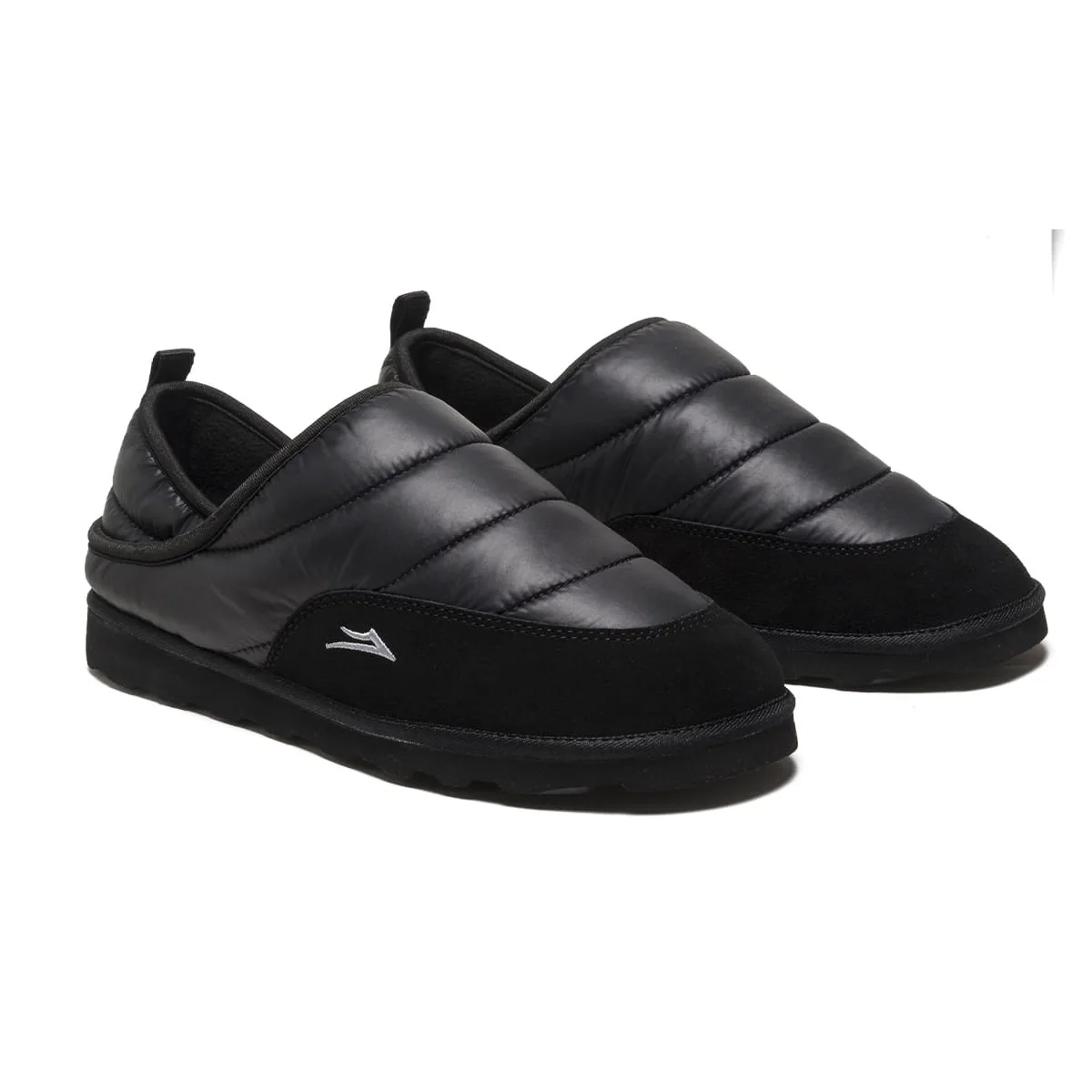 Lakai Shoes Owen Slipper - Black Nylon - Image 2