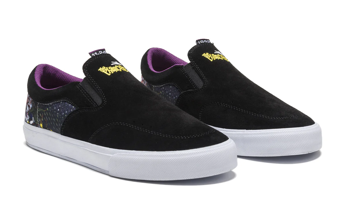 Lakai X The Pharcyde Shoes Owen VLK - Black Suede - Image 2