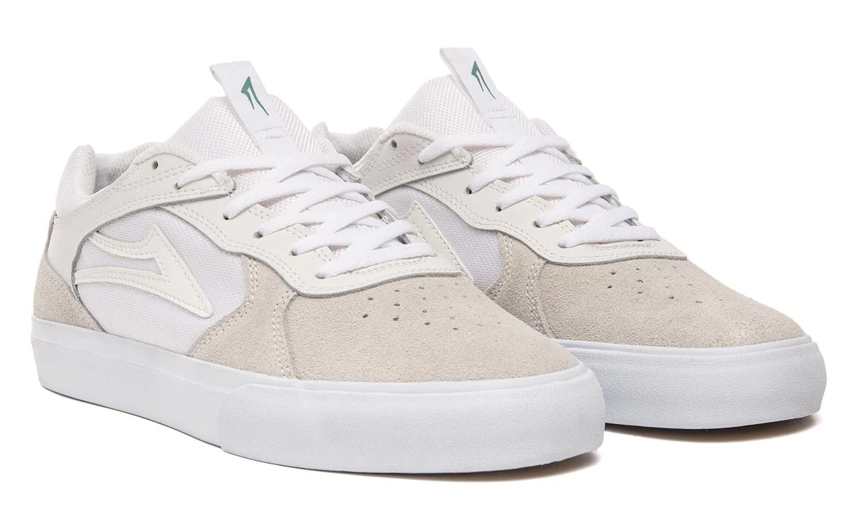Lakai Shoes Proto Vulc - White Suede - Image 2