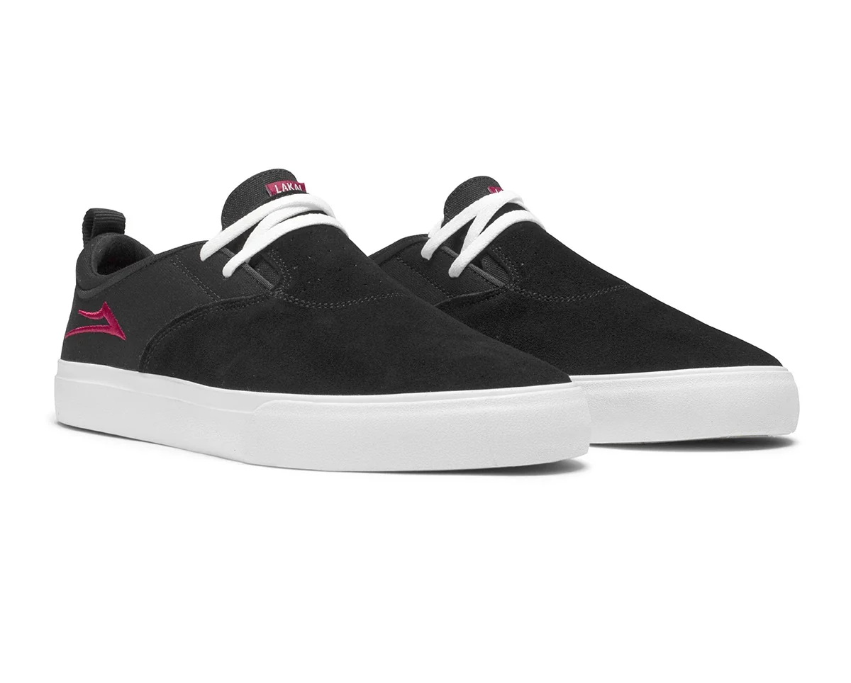 Lakai Shoes Riley 2 - Black/Red Suede - Image 2