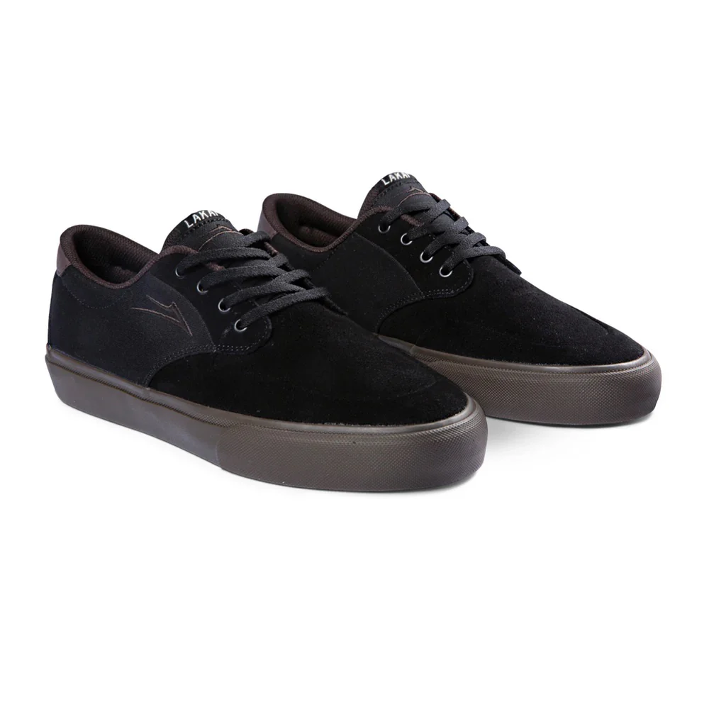 Lakai Shoes Riley 3 - Black/Gum Suede - Image 2