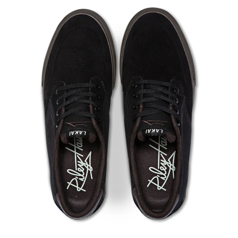 Lakai Shoes Riley 3 - Black/Gum Suede - Image 3