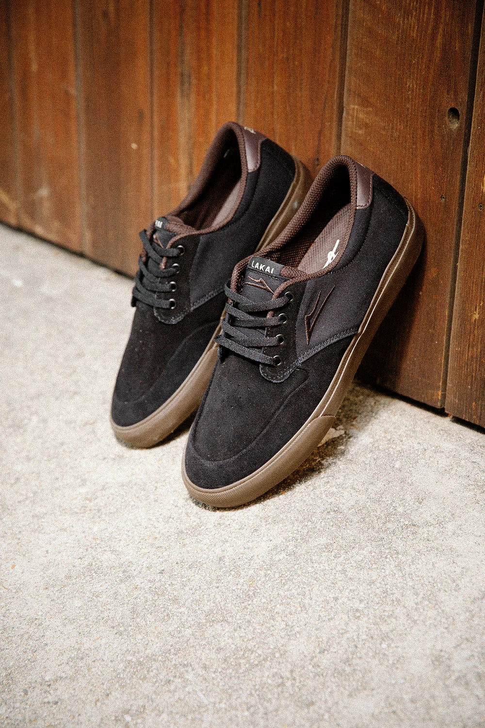 Lakai Shoes Riley 3 - Black/Gum Suede - Image 8