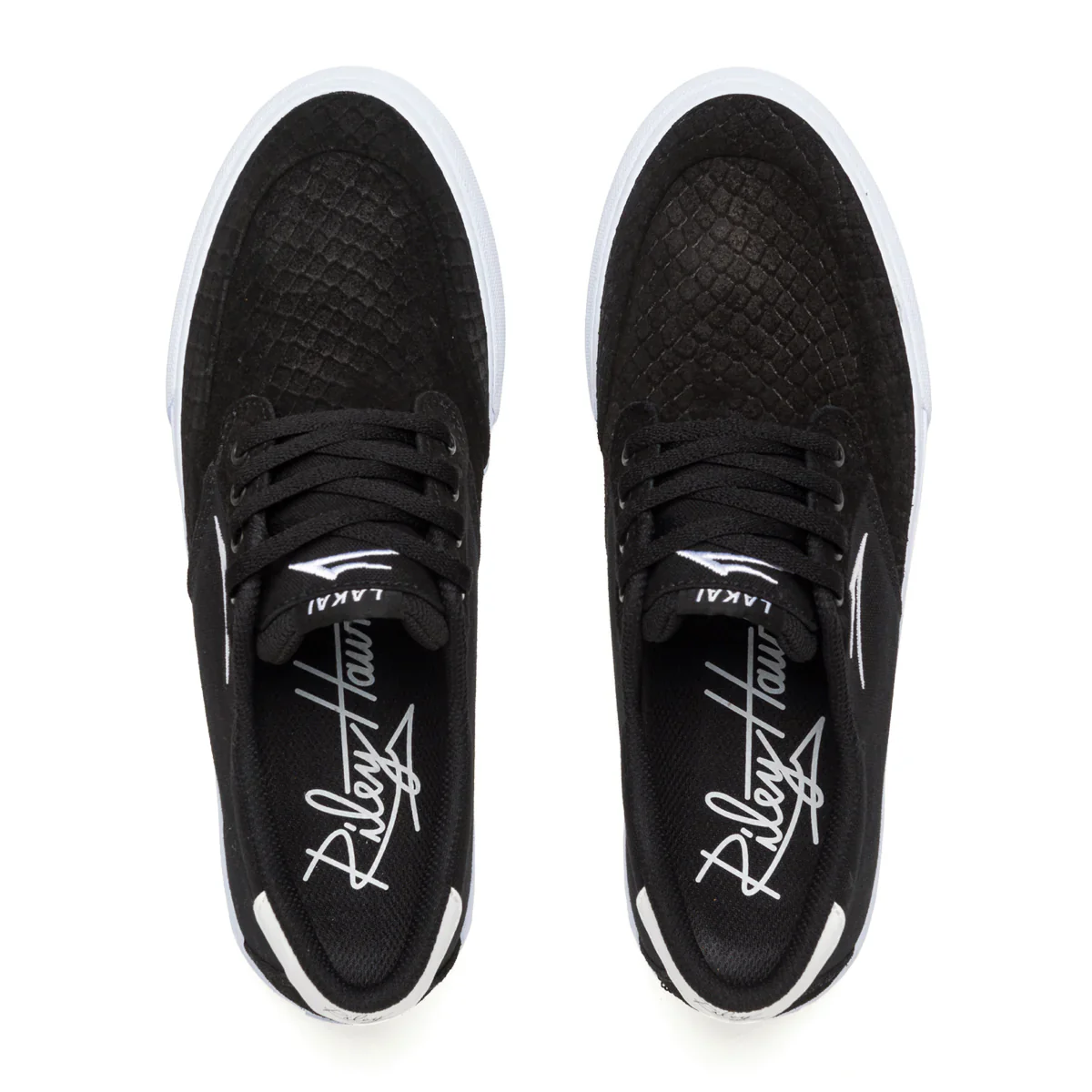 Lakai Shoes Riley 3 - Black Snake Suede - Image 3