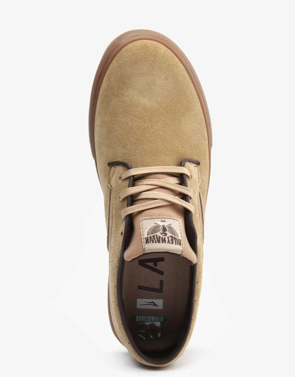 Lakai Shoes Riley Hawk - Walnut Suede - Image 3