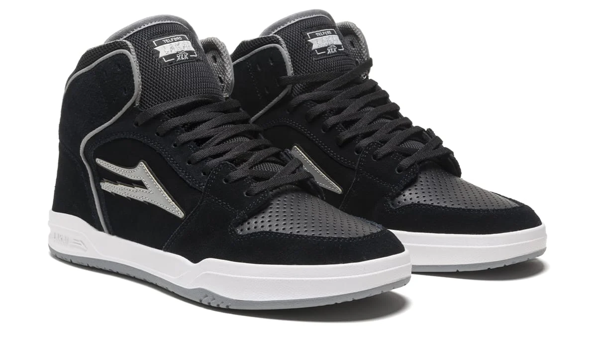 Lakai Shoes Telford - Black Suede - Image 2