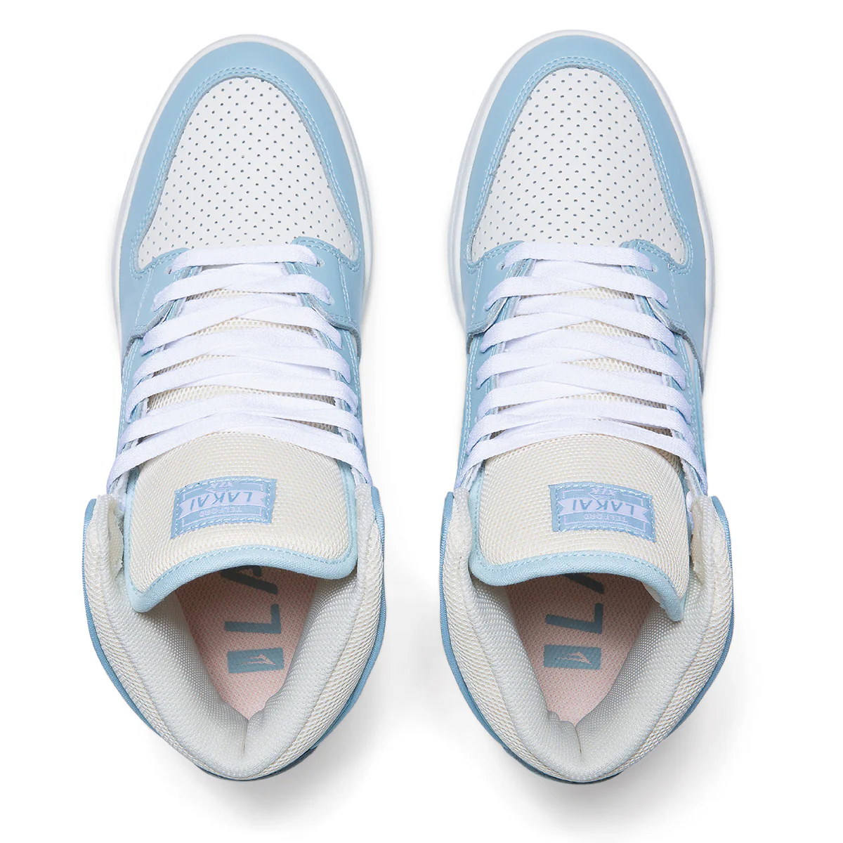 Lakai Shoes Telford - Light Blue/Cream Leather - Image 3