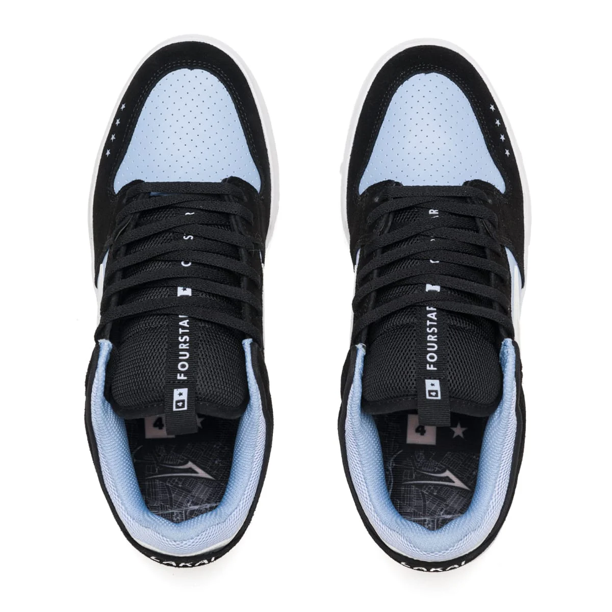 Lakai Shoes Telford Low - Light Blue/Black Suede - Image 3