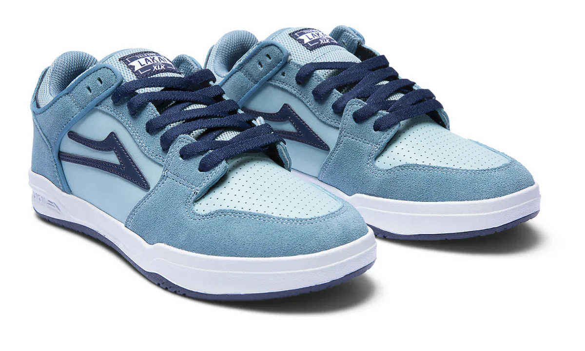Lakai Shoes Telford Low - Light Blue Suede - Image 2
