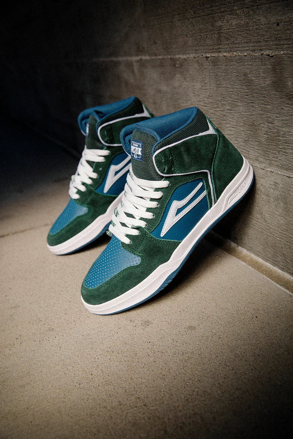 Lakai Shoes Telford - Pine/Slate Suede - Image 5
