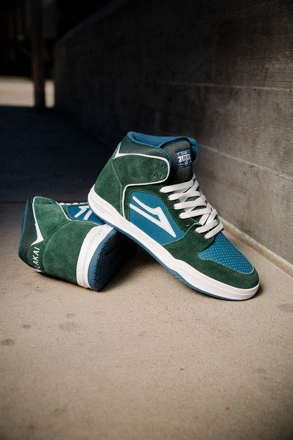 Lakai Shoes Telford - Pine/Slate Suede - Image 7