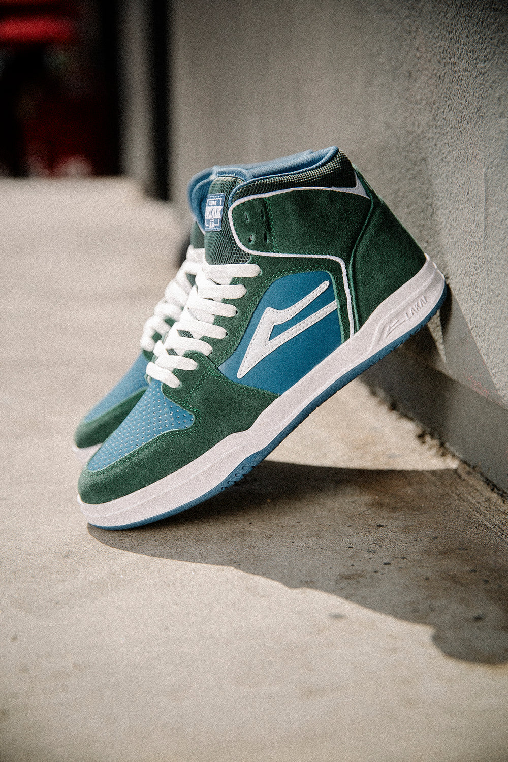 Lakai Shoes Telford - Pine/Slate Suede - Image 8