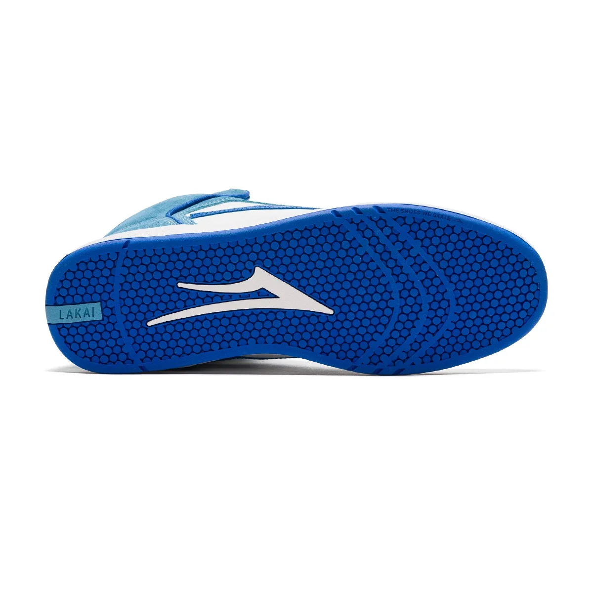 Lakai Shoes Telford - White/Light Blue Suede - Image 4
