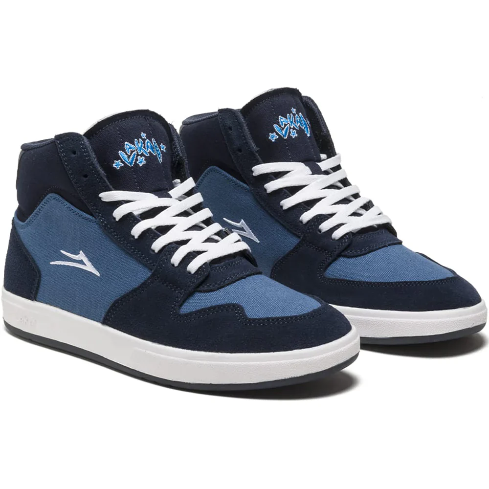 Lakai Shoes Villa - Slate/Navy Suede - Image 2