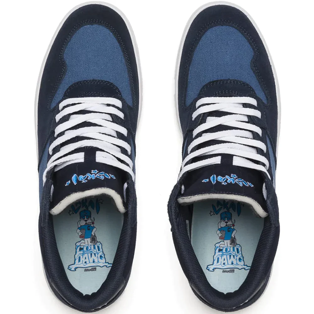 Lakai Shoes Villa - Slate/Navy Suede - Image 3