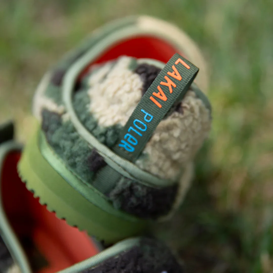 Lakai Shoes x Poler Owen Slipper - Furry Camo - Image 5