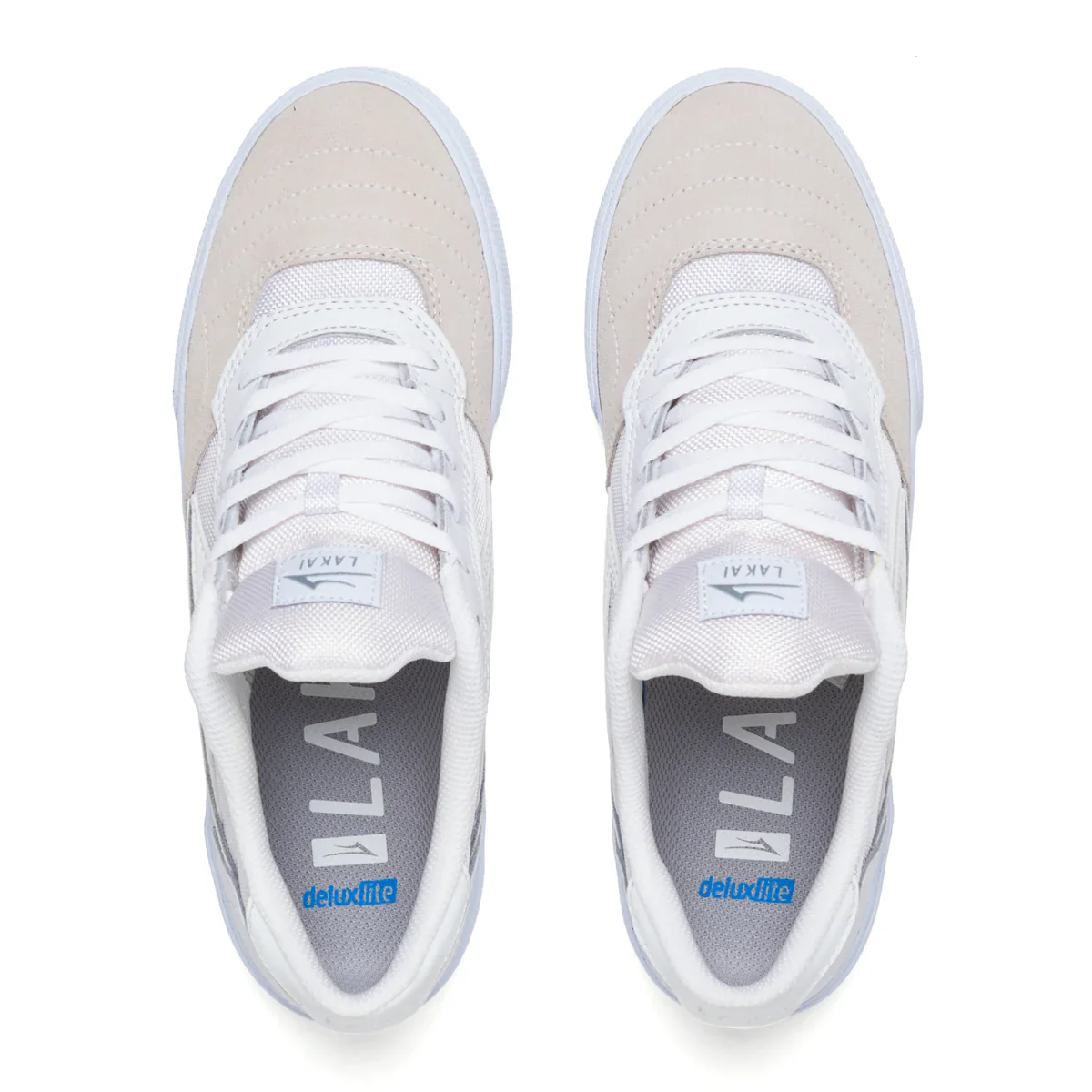 Lakai Shoes Cambridge - White/Reflective Suede - Image 3