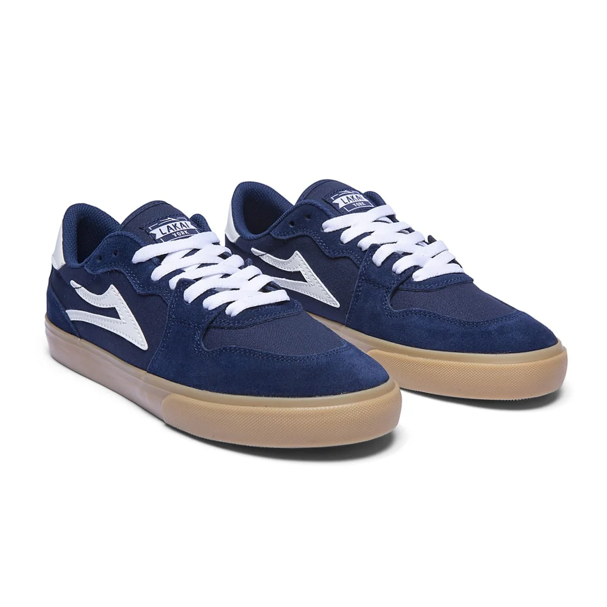 Lakai Shoes York - Navy/Gum Suede - Image 2