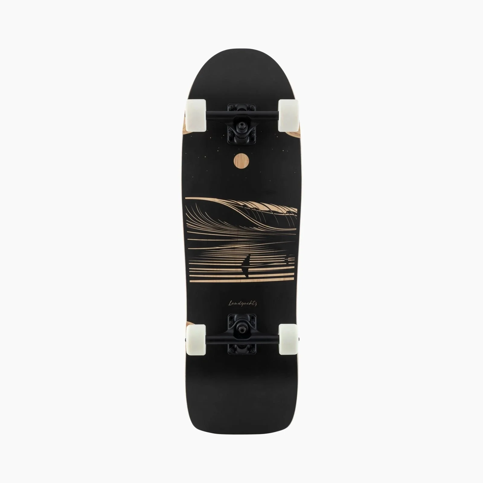 Landyachtz ATV-X Ditch Life Dark Wave Cruiser Complete