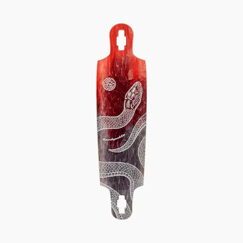 Landyachtz Drop Cat 38 Python Longboard Deck - Image 2