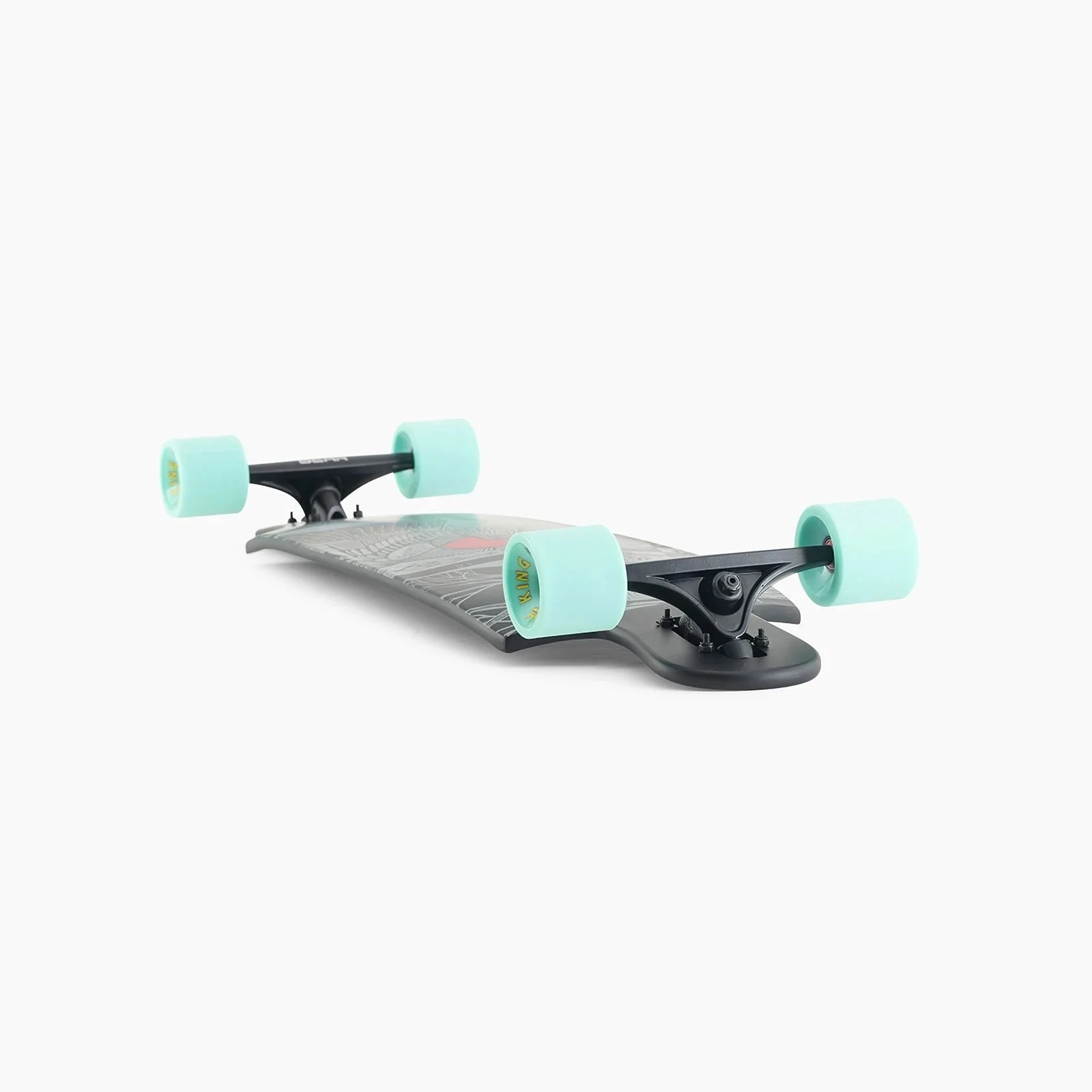 Landyachtz Drop Cat 38 Seeker Complete Longboard - Black - Image 3
