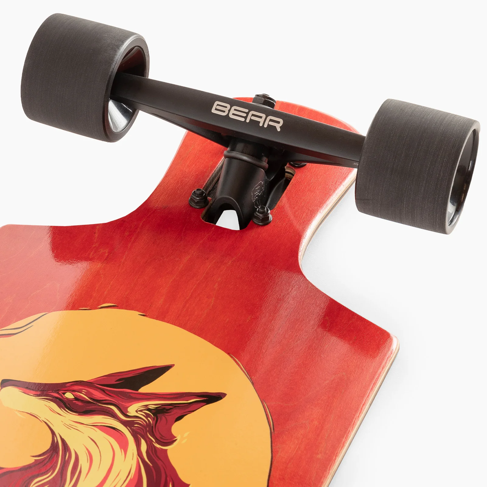 Landyachtz Drop Hammer Sun Fox Longboard Complete - Image 4