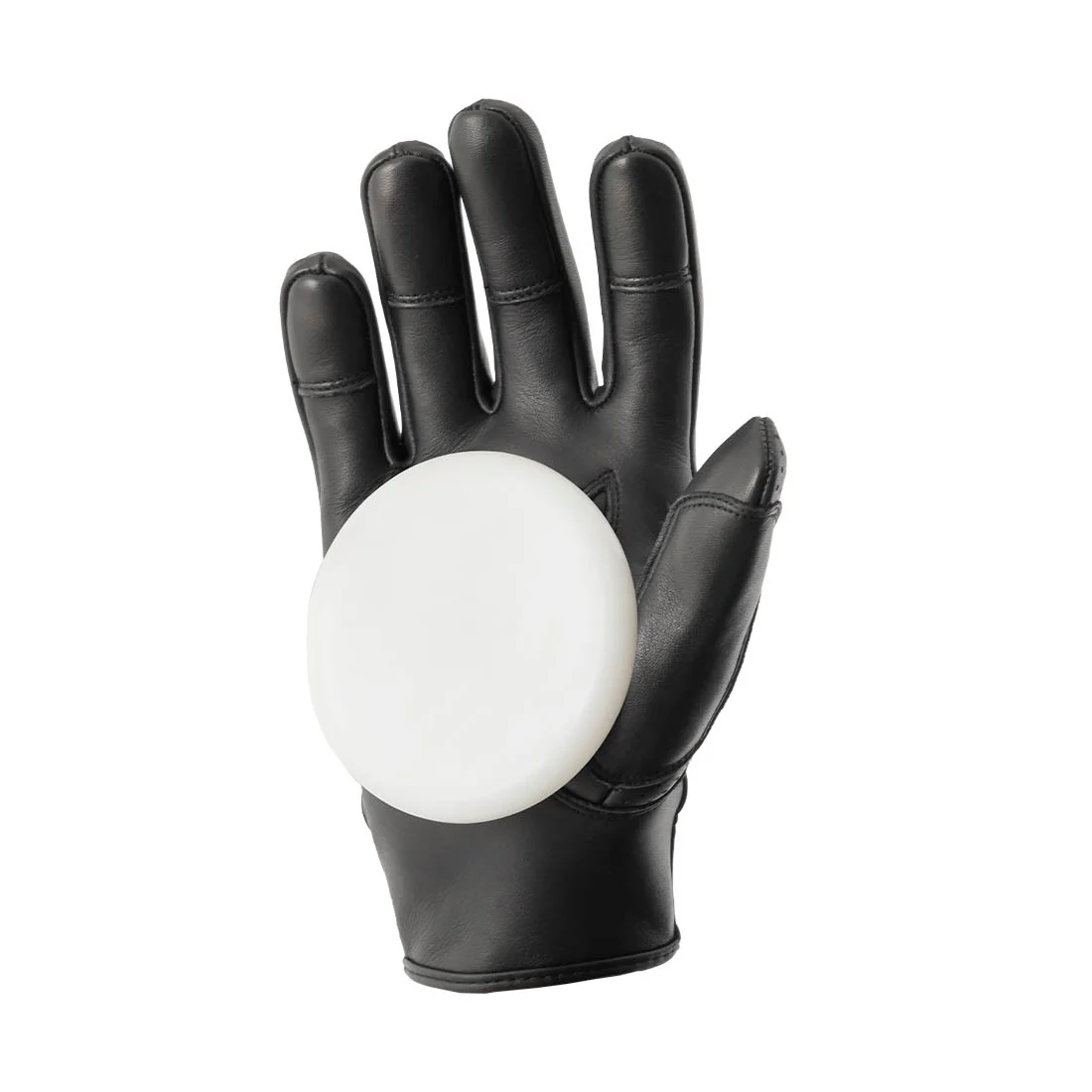 Landyachtz Leather Race Slide Gloves - Black - Image 3