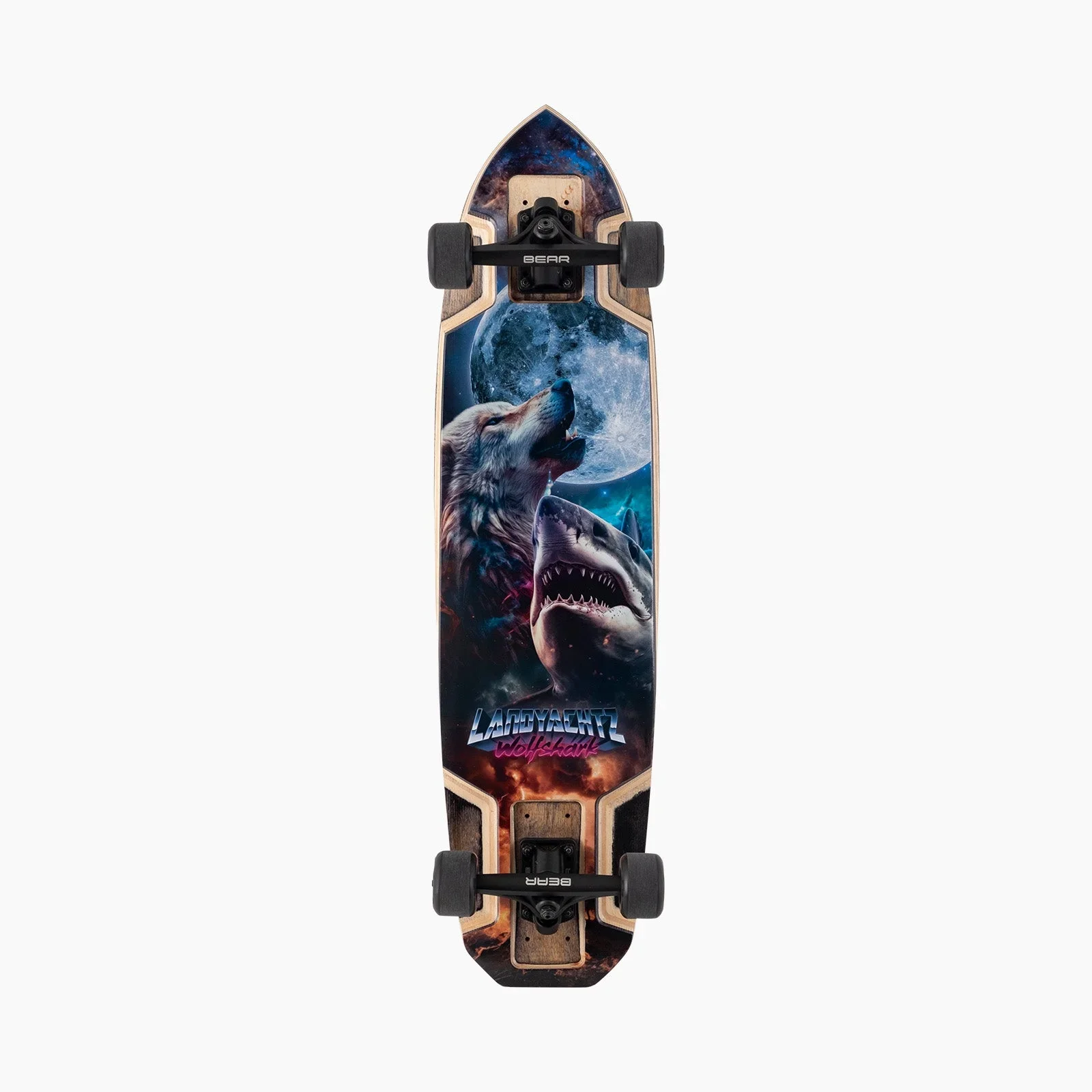 Landyachtz Wolfshark Cruiser Complete - Image 2