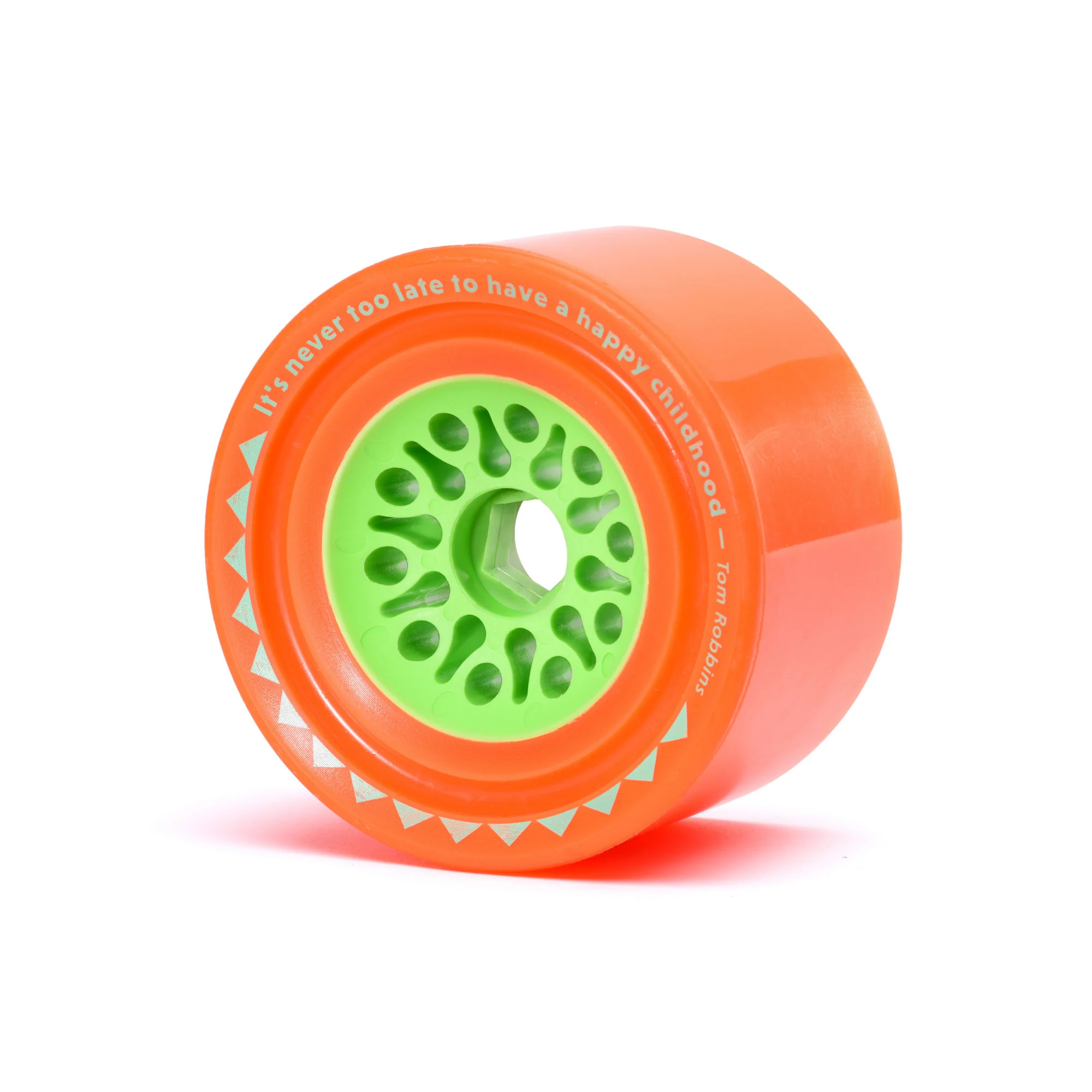 Orangatang Dad Bods 105mm 80a Longboard Wheels - Orange - Image 2